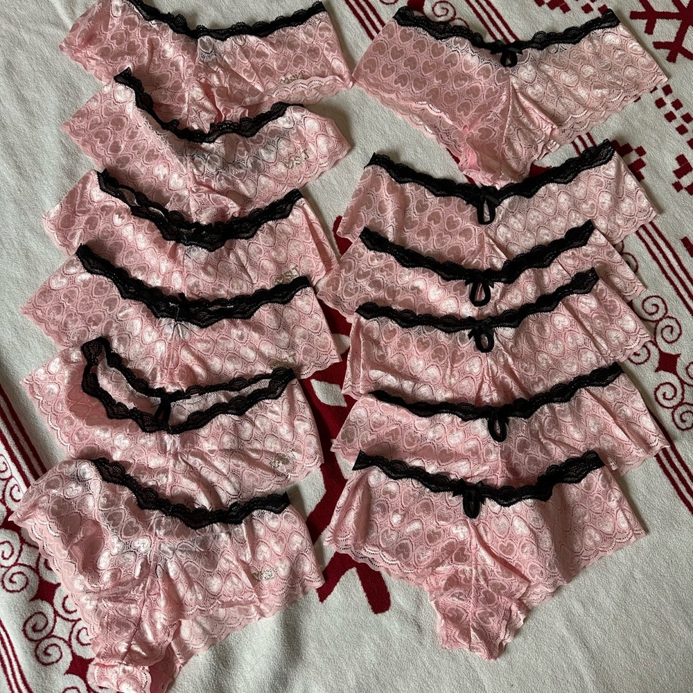 Lace brand new panties 12pcs